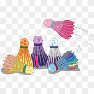 Badminton Shuttlecock Png Image With Transparent Background - Shuttlecock Art Clipart