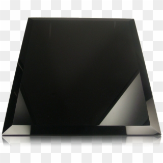 Black Glass Plaque - Paper Clipart