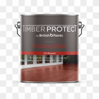 Timber Protect Decking Stain Is A Semi Transparent, - British Paints Clipart