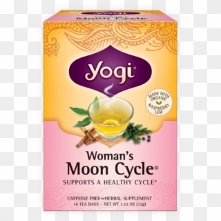 Woman's Moon Cycle Tea Clipart