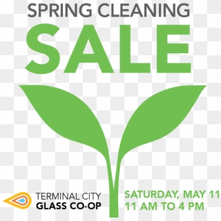 Spring Cleaning Sale Saturday, May - Poster Clipart