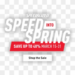 Specialized Speed Into Spring Sale - Specialized Clipart