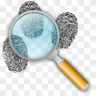 Detective, Clues, Police Work, Find, Fingerprints - Busqueda De Huellas Dactilares Clipart
