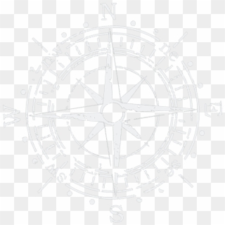 The - Blue Compass Clipart