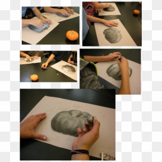 Pumpkin Drawings In Advanced Studio Art With Ms - Advanced Art Middle School Clipart