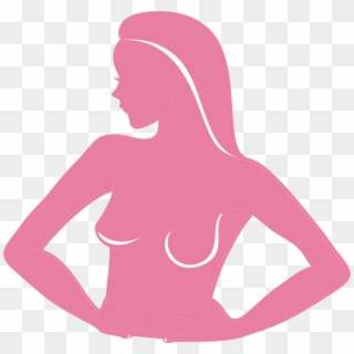 Collection Of Free Breste Clipart Silhouette Download - Breast Cancer Woman Silhouette Png Transparent Png