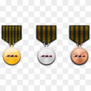 Medal, Gold Medal, Silver Medal, Bronze Medal, Award - Desain Medali Emas Perak Perunggu Clipart
