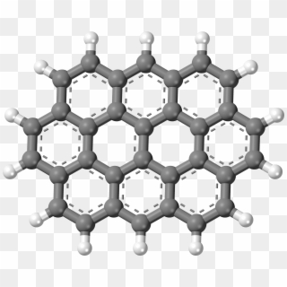 Ovalene 3d Ball - 1 Naphthaleneacetic Acid 3d Clipart