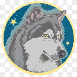 Bleed Area May Not Be Visible - Mackenzie River Husky Clipart
