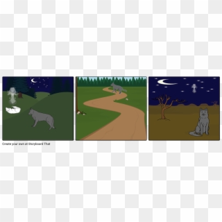 The Lone Wolf - Baseball Field Clipart