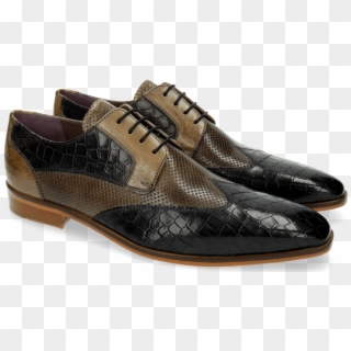 Derby Shoes Lance 9 Crock London Fog Smoke - Suede Clipart
