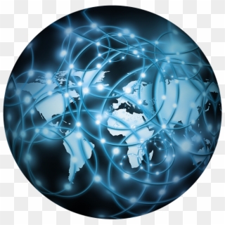 Rede, Planeta, Terra, Continentes, Universo - Sphere Clipart
