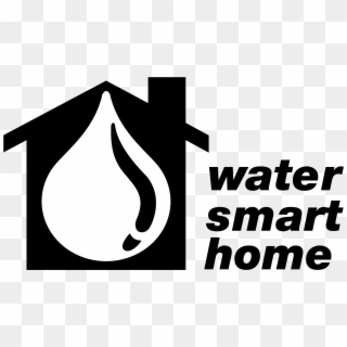 Water Smart Home Logo Png Transparent - Home Vector Clipart