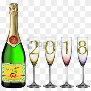 Free Png Espumante Png Image With Transparent Background - Happy New Year 2018 Images Png Clipart