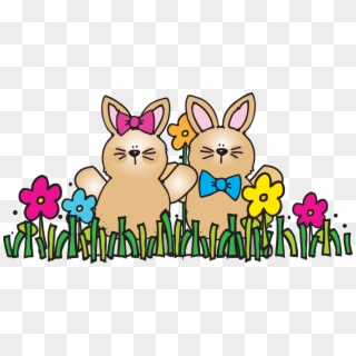 March Free March Spring Clip Art Archives February - Bunny Spring Clip Art - Png Download