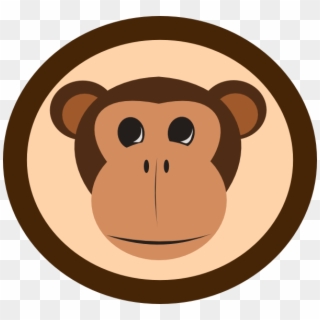 Monkey Clip Art - Animal Faces Clipart Png Transparent Png