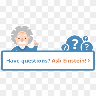 Ask Einstein Sidebar - Cartoon Clipart