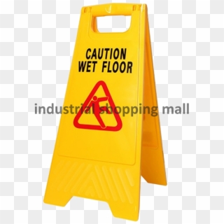 Wet Floor Stand Sign Clipart