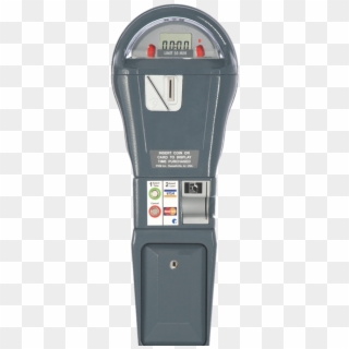 Grey Parking Meter - Transparent Parking Meter Png Clipart