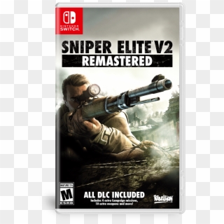 Sniper Elite V2 Remastered - Sniper Elite V2 Remastered Switch Cover Clipart