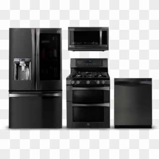 Black Stainless Steel Appliances Kenmore Throughout - Kenmore Elite Black Stainless Dishwasher Clipart