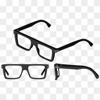Although They Are Quite Similar To Wayfarers And Squares, - Straight Line Eyeglasses Clipart