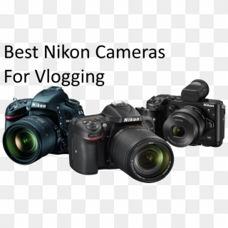 The Best Nikon Vlogging Cameras , Png Download - Camera Slr Transparent Background Clipart
