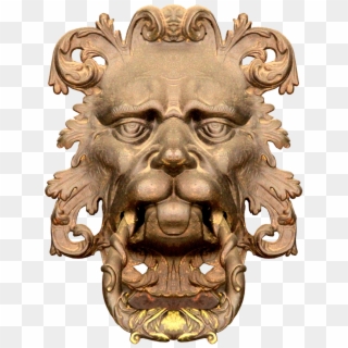 Doorknocker Lion Lion Head - Lion Clipart