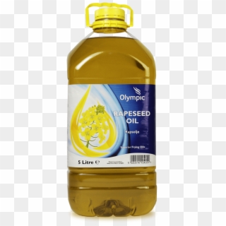 Olympic Rapeseed Oil 5l - Plastic Bottle Clipart