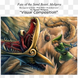 Fate Of The Sand Beast, Molgera Sheet Music Composed Clipart