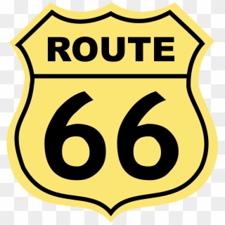 Route 66 Logo Png Transparent - Route 66 Clipart