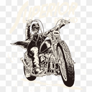 T-shirt Vector Motorcycle Skull Download Hq Png Clipart - Vector Motorcycle Png Transparent Png