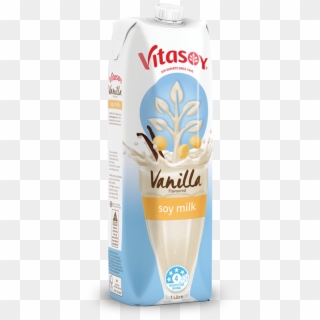 Vanilla Flavoured Soy Milk Clipart