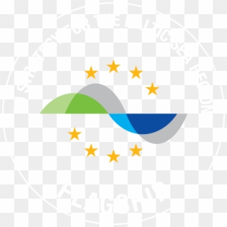 Eusbsr Flagship Label Negative - Circle Clipart