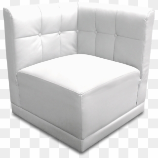 White Corner Front - Sleeper Chair Clipart