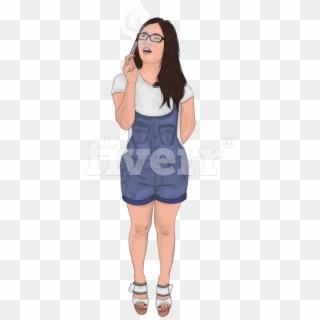 Woman Pointing , Png Download - Girl Clipart