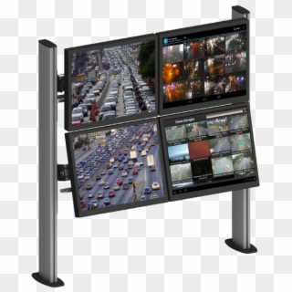 Desk Top Monitor - Congestionamento Em Sp Clipart