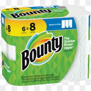 Bounty Select A Size Paper Towels - Bounty Paper Towels 6 Roll Clipart