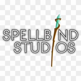 Spellbind Studios Logo On Dark - Calligraphy Clipart