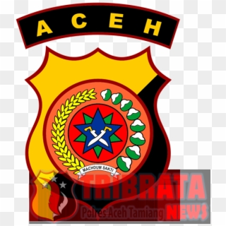 Bendera Merah Putih Harga Mati Penegasan Kasat Intelkam - Logo Polresta Banda Aceh Clipart