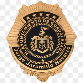 Placa Policía Sistema Fotograbado - Emblem Clipart