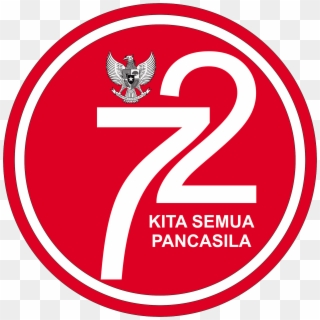 Top Images For Logo Bendera Merah Putih Ke 72 On Picsunday - Indonesia Clipart