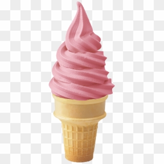 We Are Excited To Bring You The 2016 Dole® Soft Serve - Strawberry Soft Ice Cream Clipart