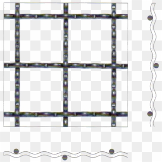 Crimped Screen, Welded Wire Mesh - Trellis Clipart