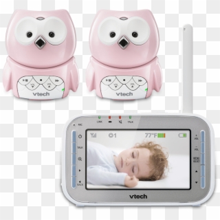 2 Camera Owl Full Color Video Monitor With Automatic Clipart