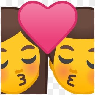 Download Svg Download Png - 👩 ❤ 💋 👨 Emoji Clipart