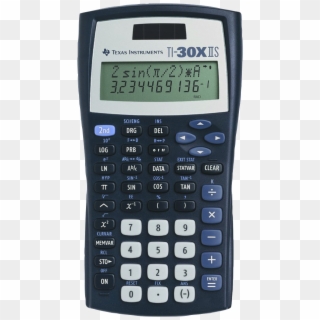 Scientific Calculator Png Photos - Texas Instruments 30x Iis Clipart