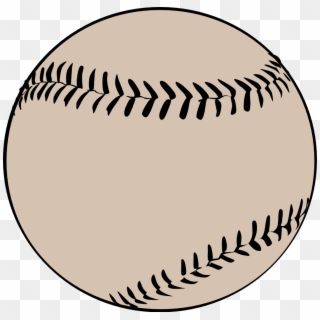 Baseball Clipart Thing - Soft Ball Coloring Pages - Png Download