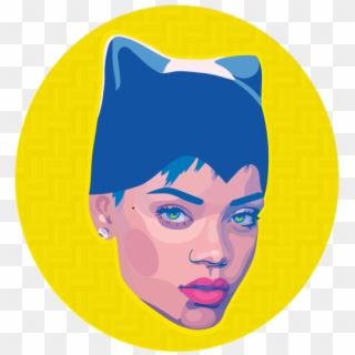 Rihanna Clipart Superhero - Illustration - Png Download