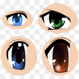 Anime Eyes Svg Images - Anime Eye Vector Clipart